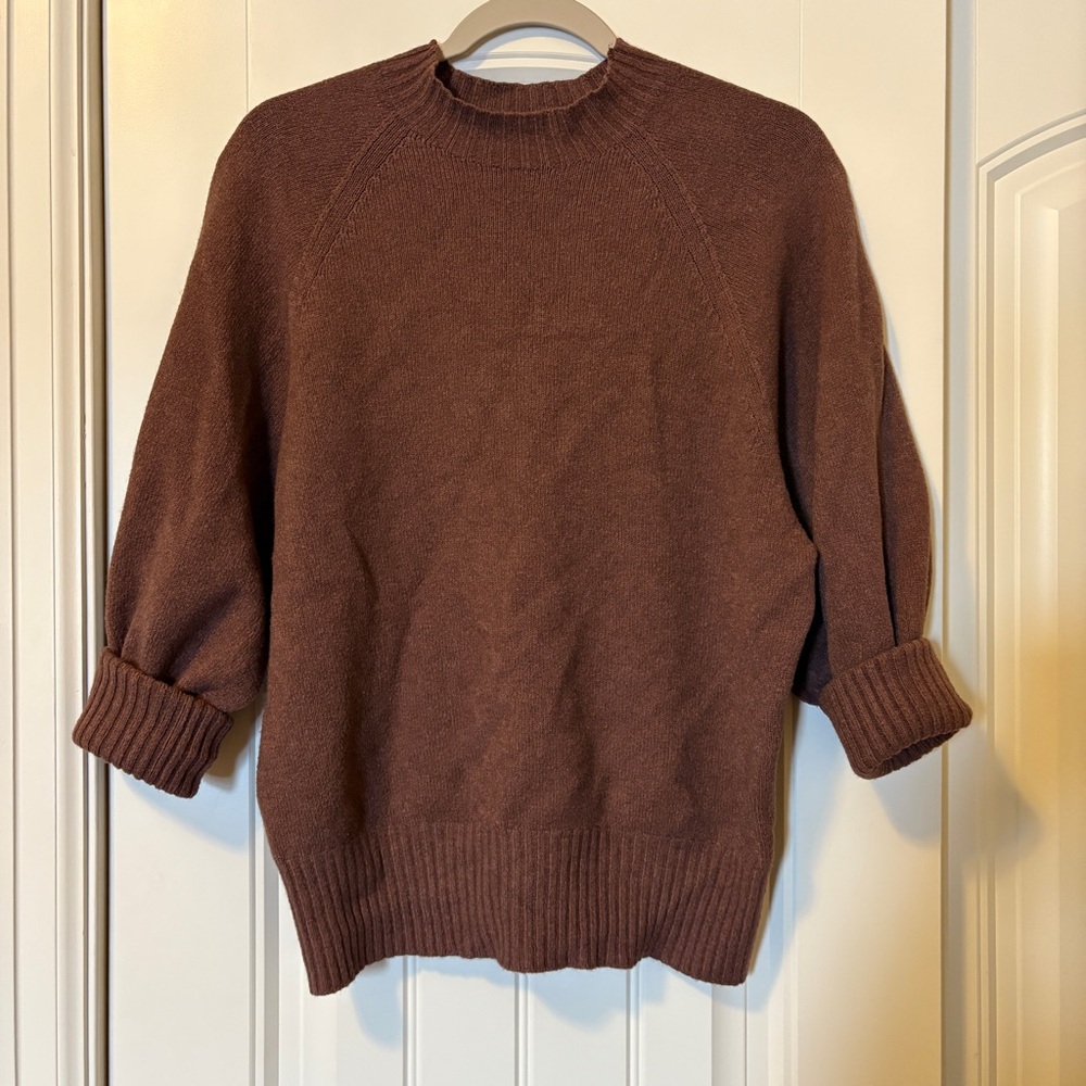 Max & Enjoy Paris Brown Knit Sweater